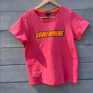 Marc Jacobs hot pink t shirt